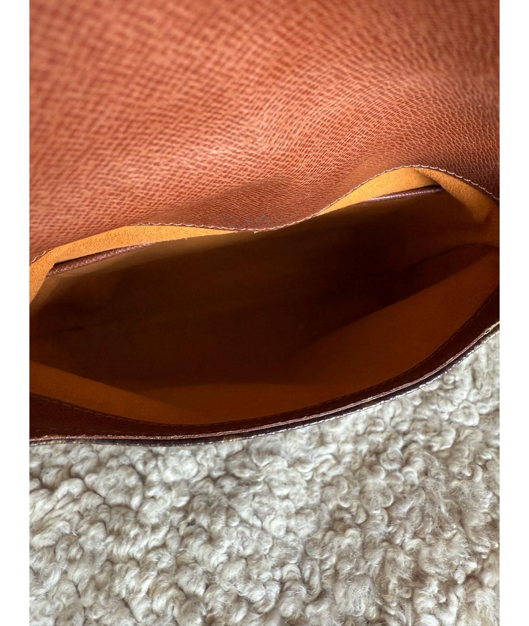 LOUIS VUITTON Коричневая сумка через плечо, фото 4