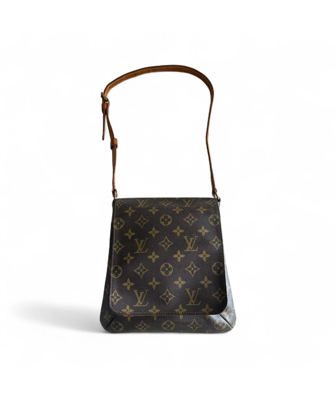 LOUIS VUITTON Коричневая сумка через плечо, фото 8