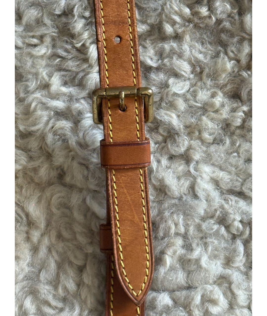 LOUIS VUITTON Коричневая сумка через плечо, фото 7