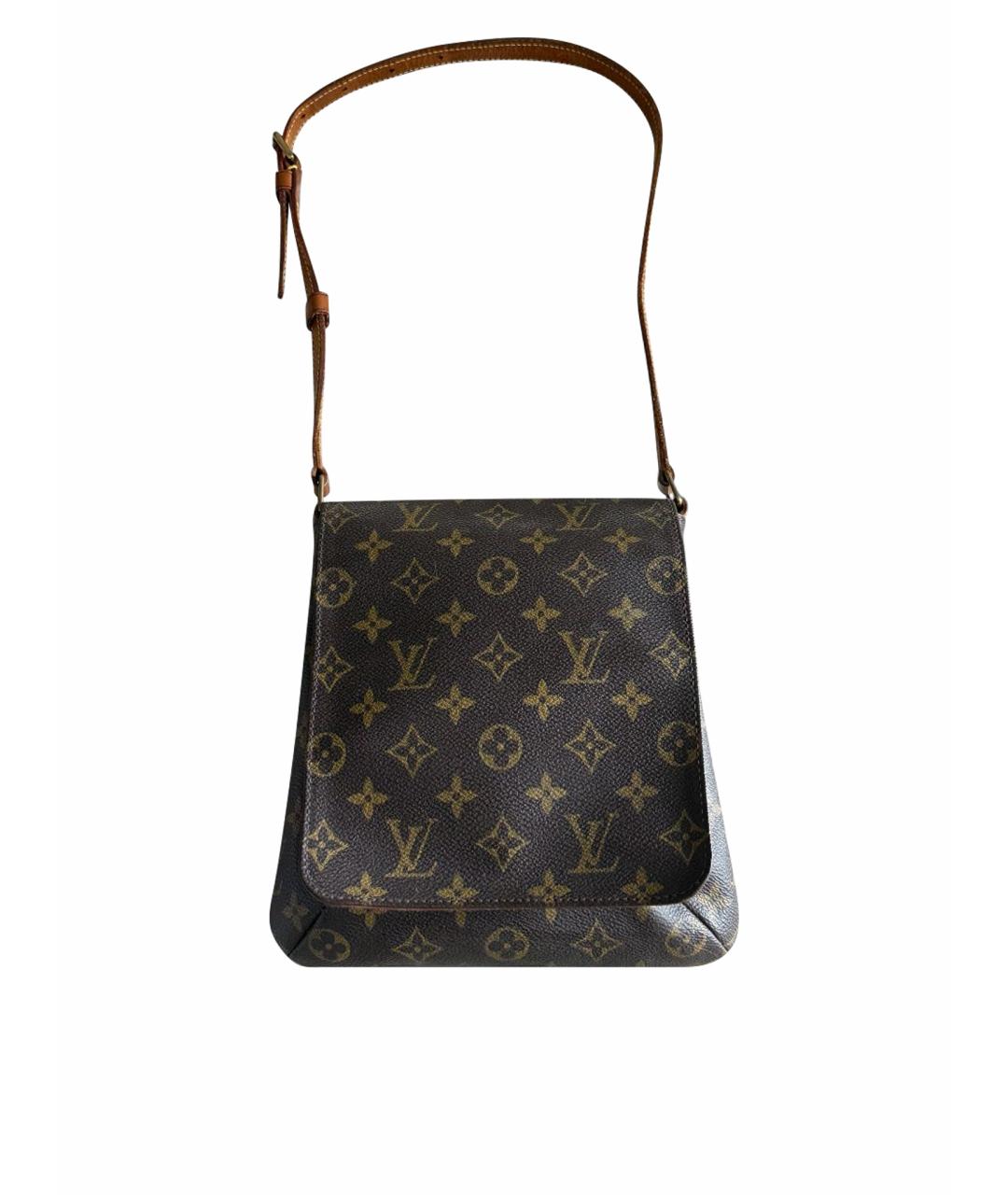 LOUIS VUITTON Коричневая сумка через плечо, фото 1