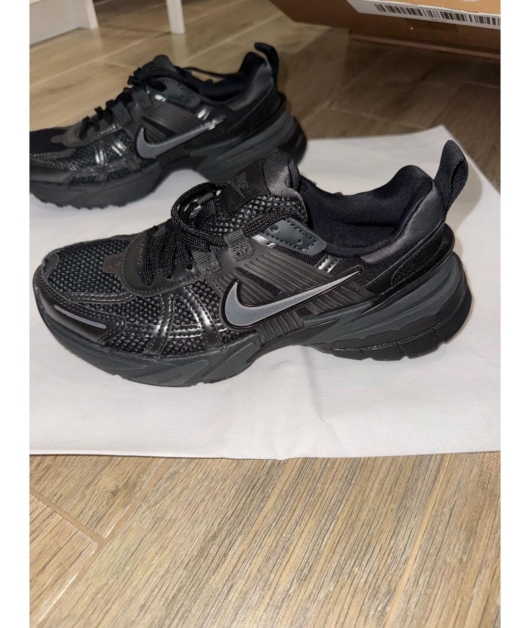 NIKE Черные текстильные кроссовки, фото 5