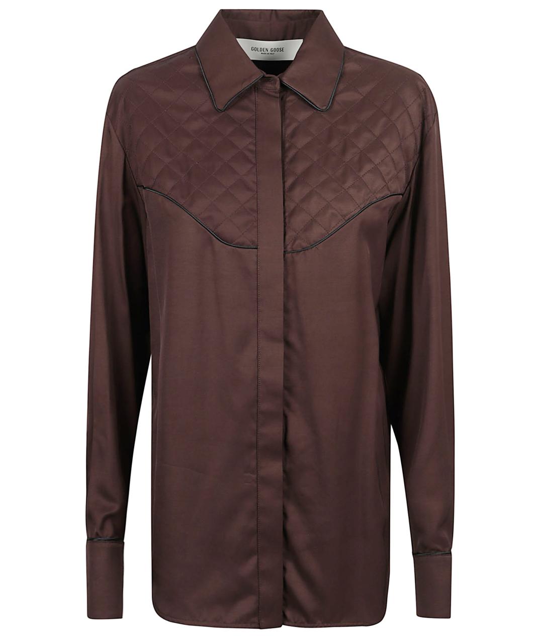 GOLDEN GOOSE DELUXE BRAND Коричневая рубашка, фото 1