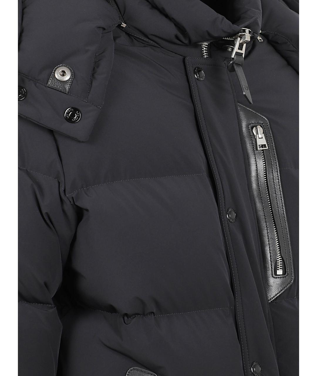 TOM FORD Черный полиамидовый пуховик, фото 2