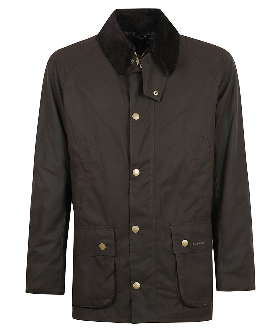 BARBOUR Коричневая хлопковая куртка, фото 1