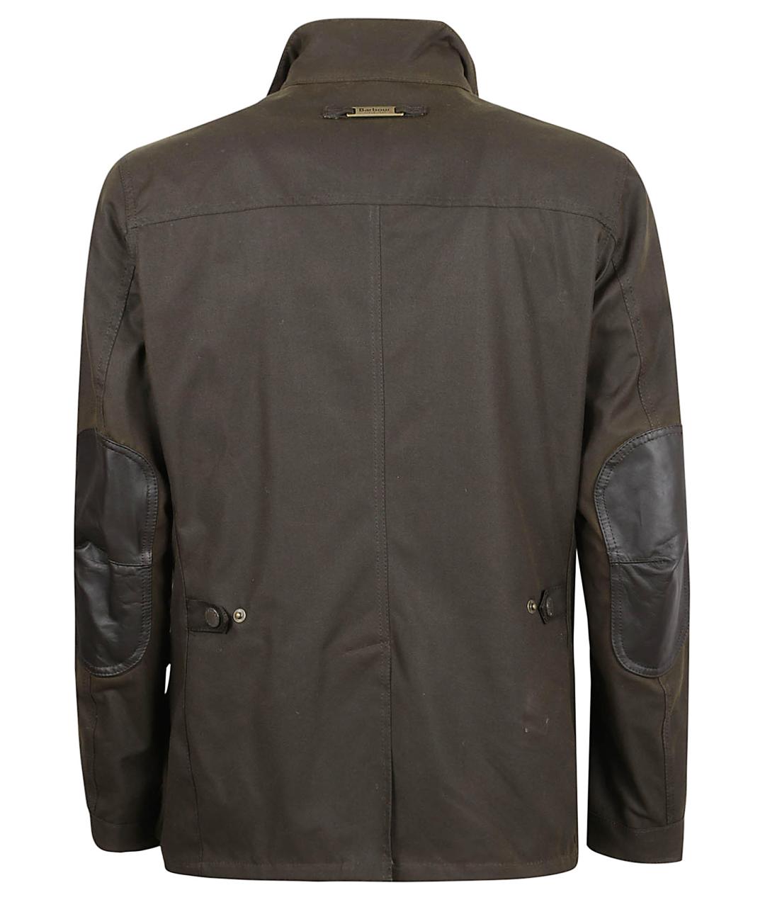 BARBOUR Коричневая хлопковая куртка, фото 3
