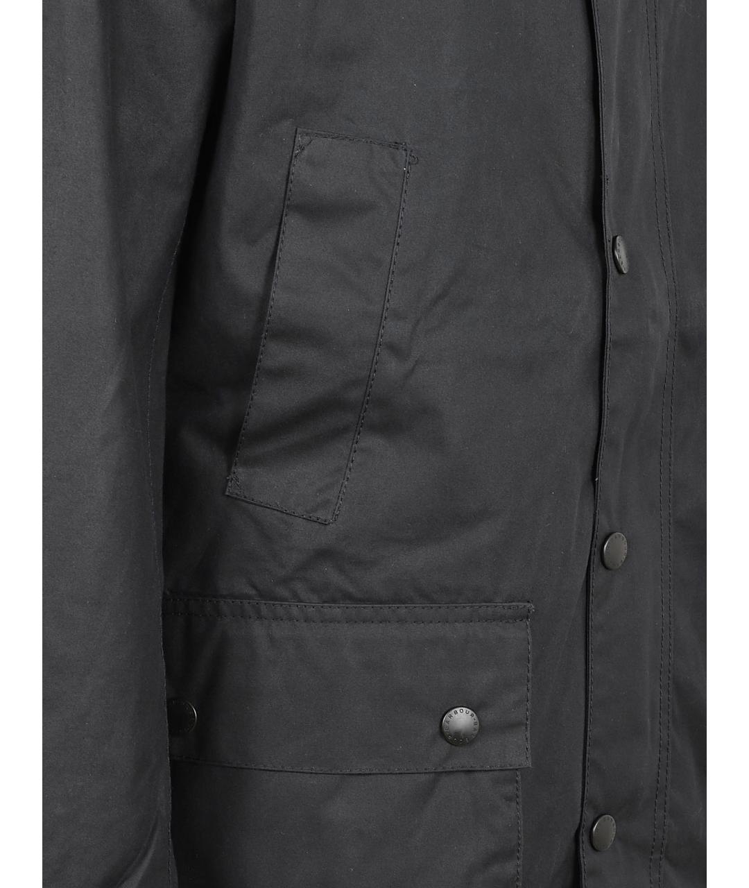 BARBOUR Серая хлопковая куртка, фото 2