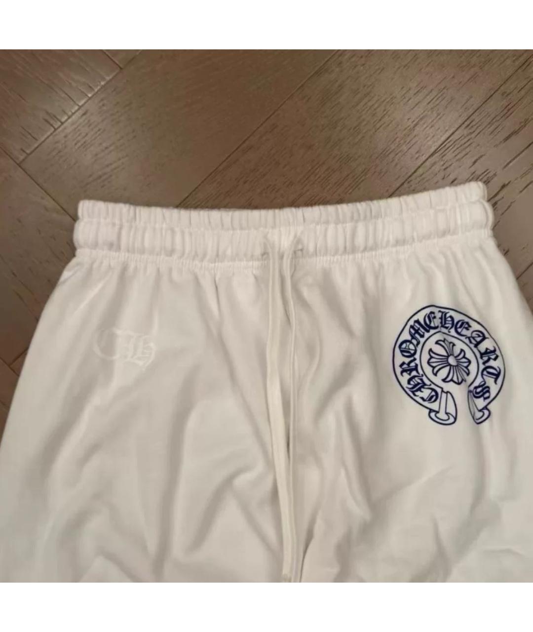 CHROME HEARTS Белые спортивные брюки и шорты, фото 4