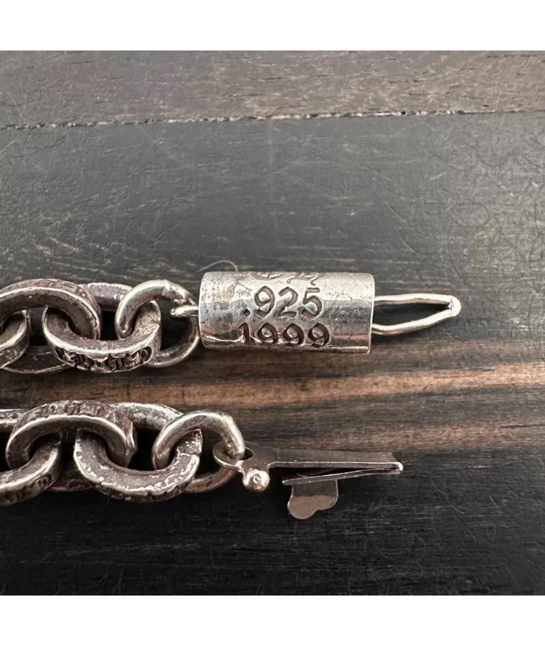 CHROME HEARTS Серебряная цепочка, фото 4
