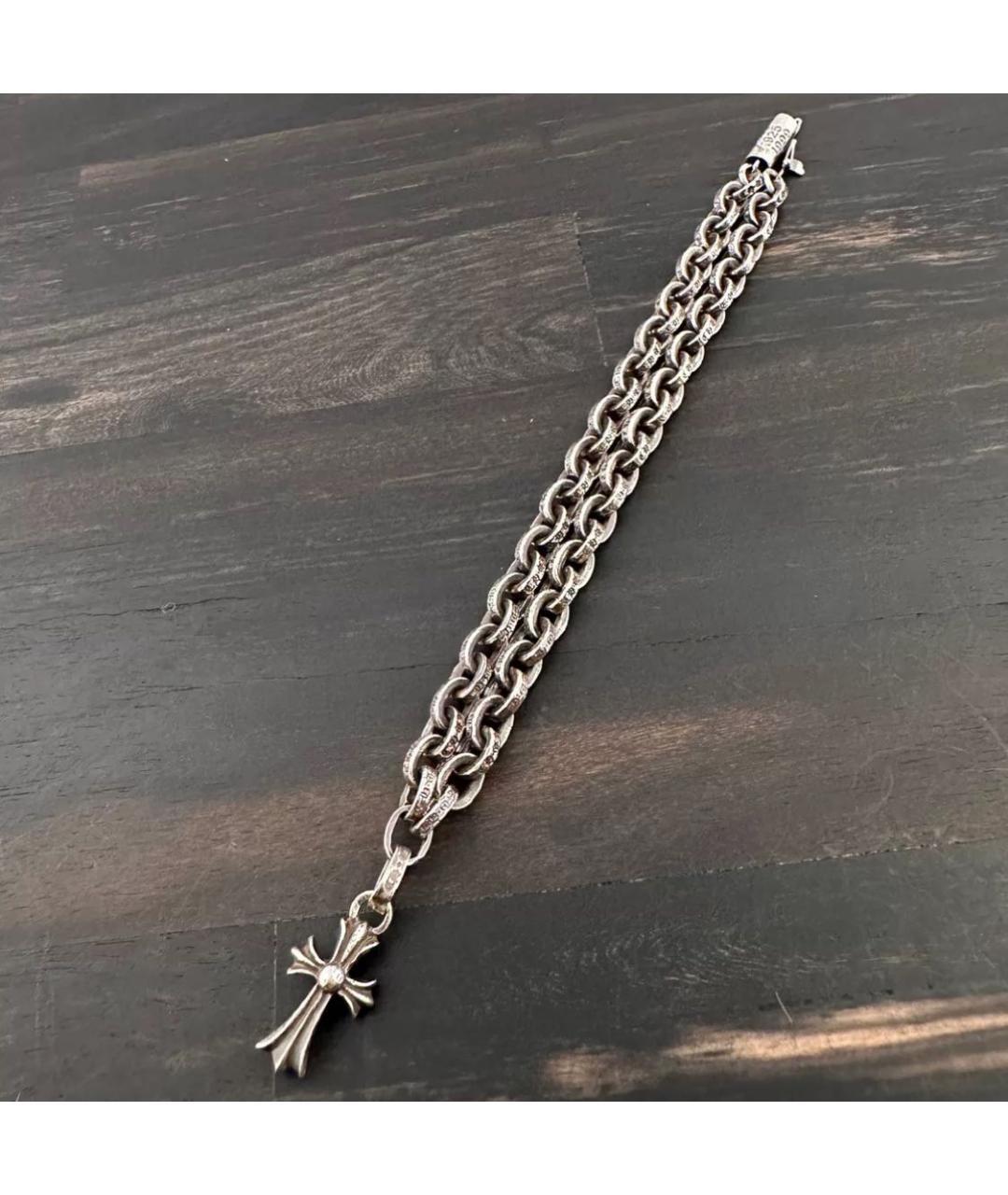 CHROME HEARTS Серебряная цепочка, фото 3