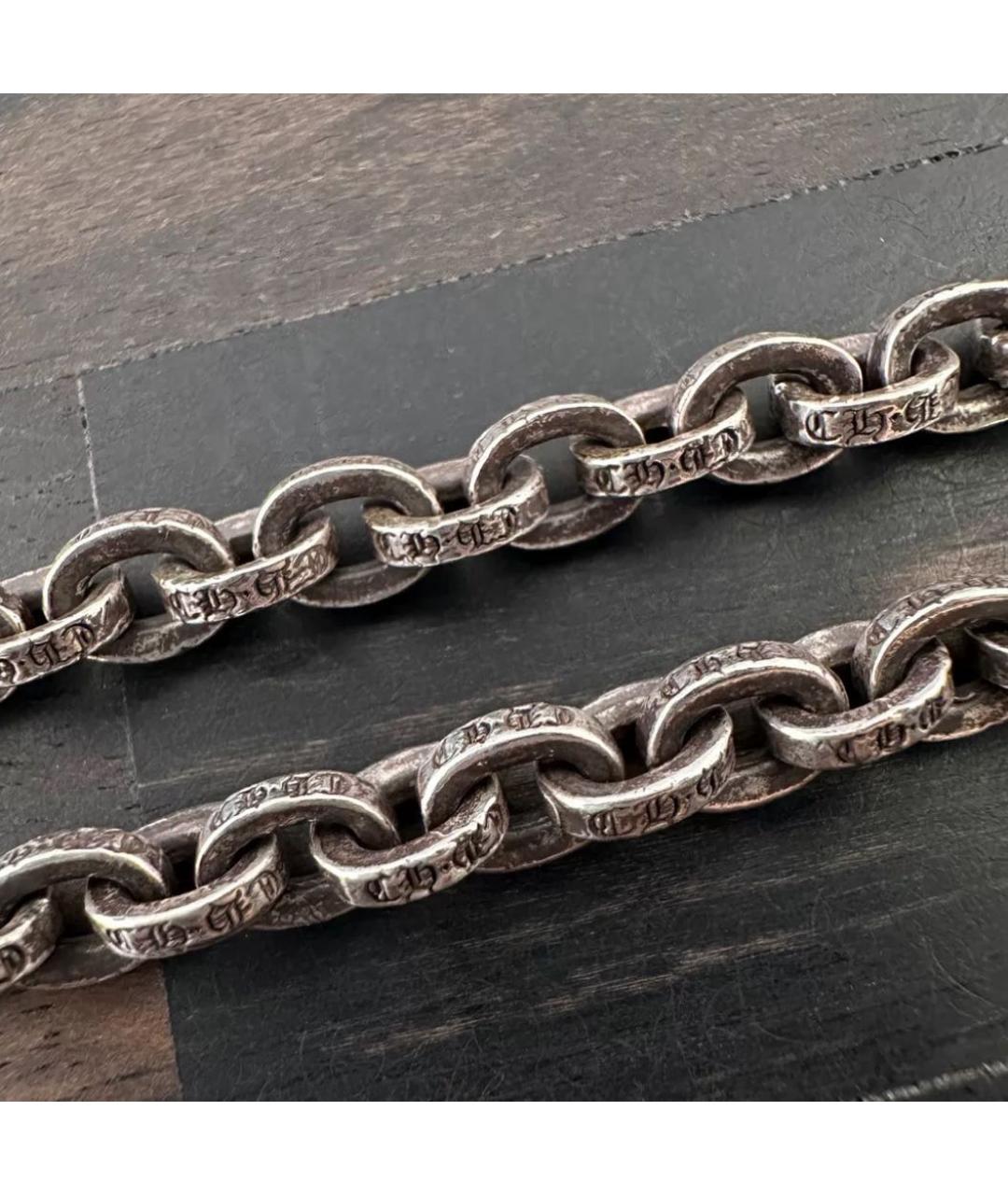 CHROME HEARTS Серебряная цепочка, фото 7