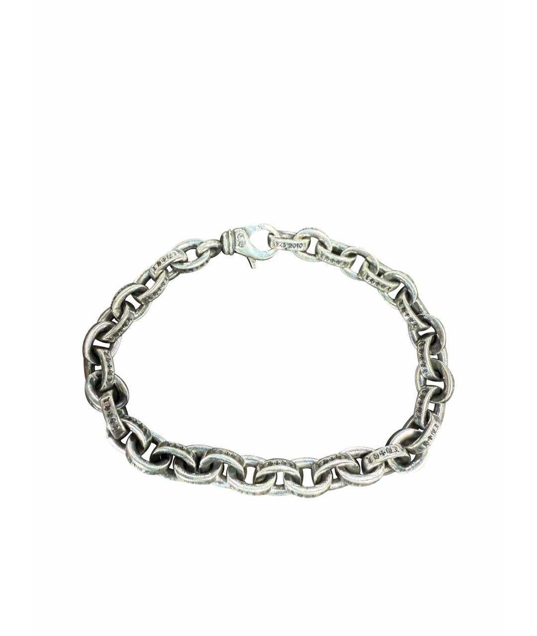 CHROME HEARTS Серебряная серебряная цепочка, фото 1