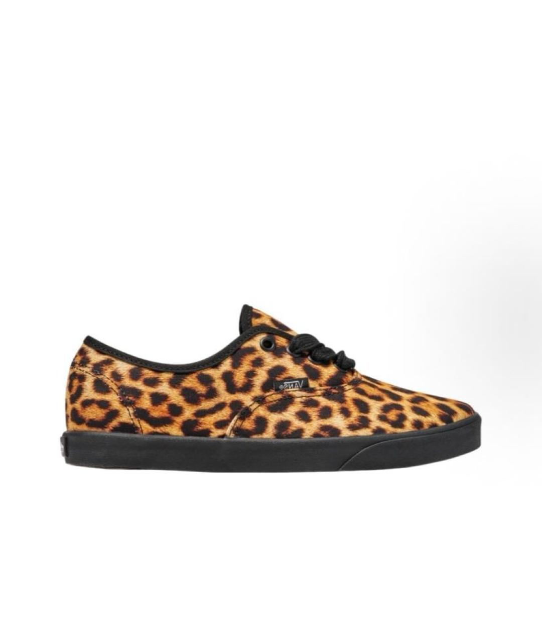 VANS Бежевые текстильные низкие кроссовки / кеды, фото 4