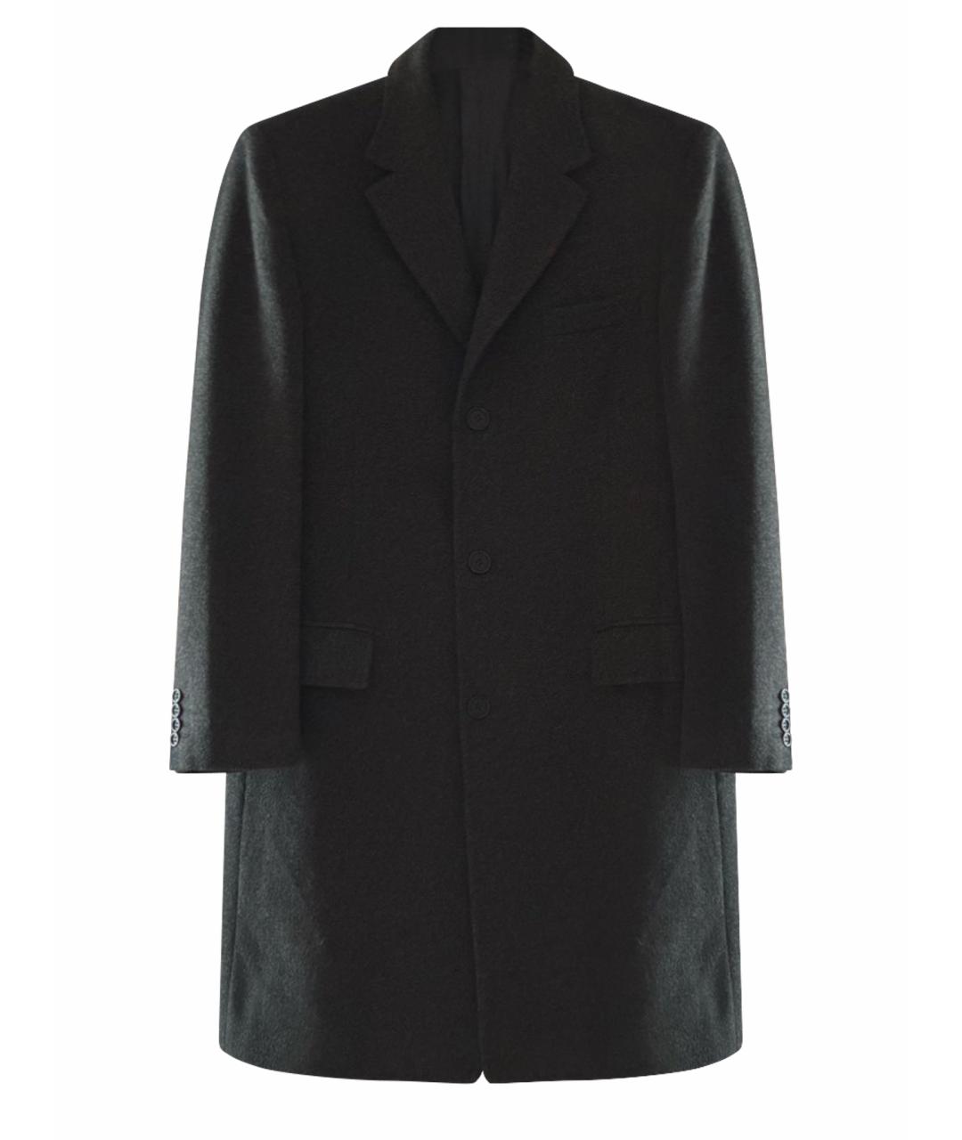 PIERRE BALMAIN Серое шерстяное пальто, фото 1