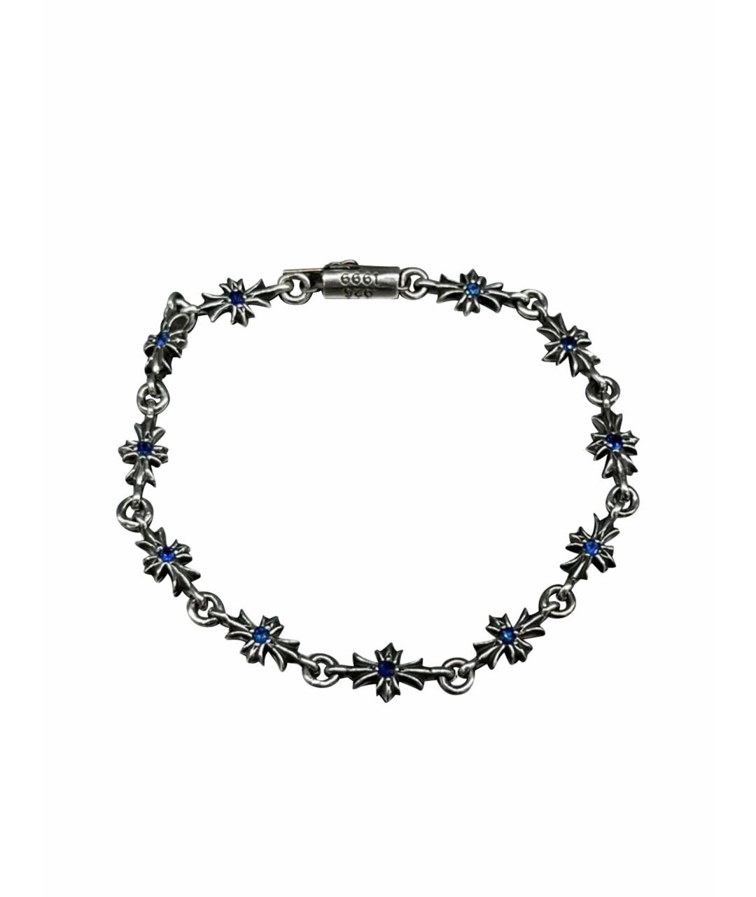 CHROME HEARTS Серебряная серебряная цепочка, фото 1