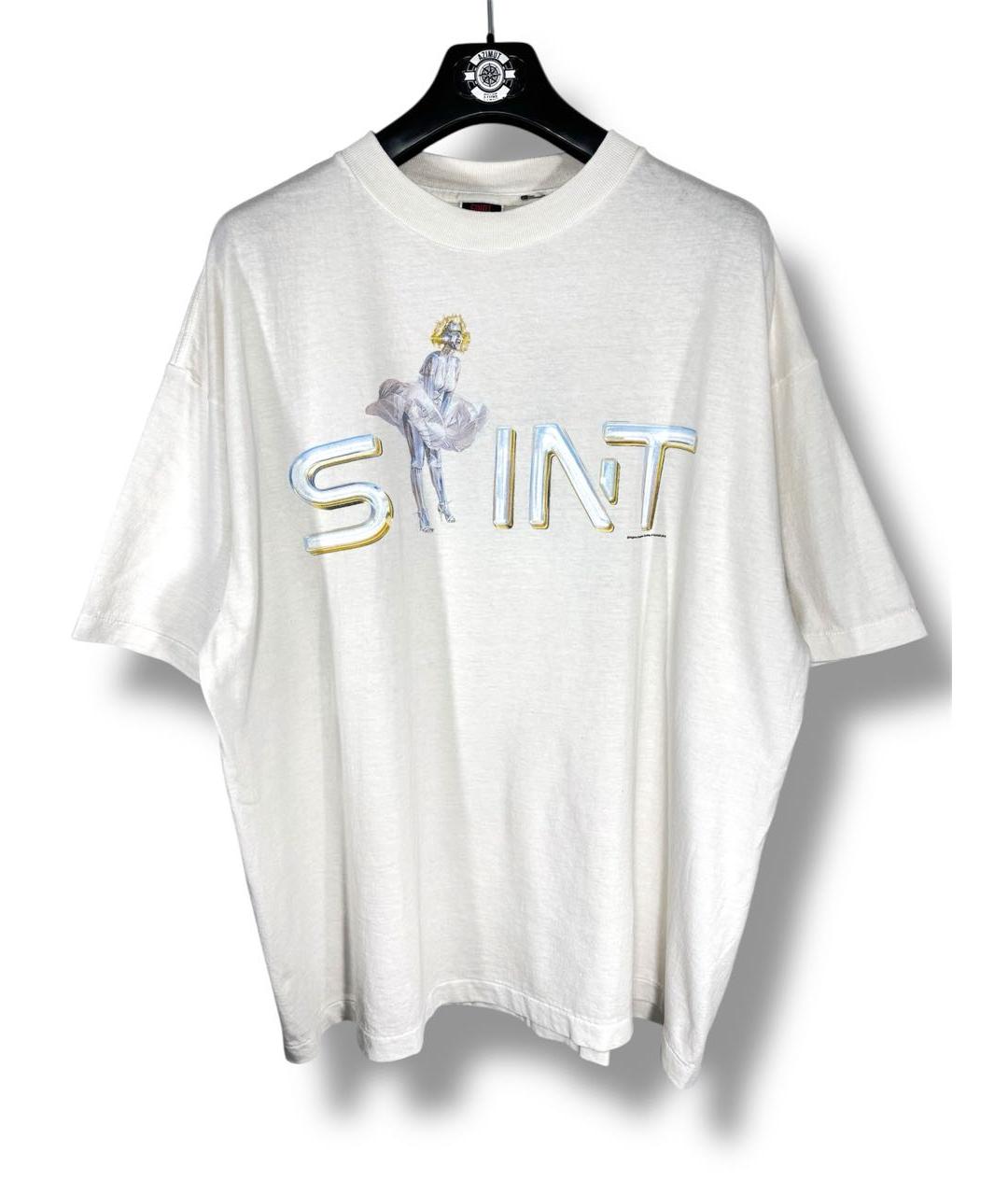 SAINT Mxxxxxx Белая хлопковая футболка, фото 4