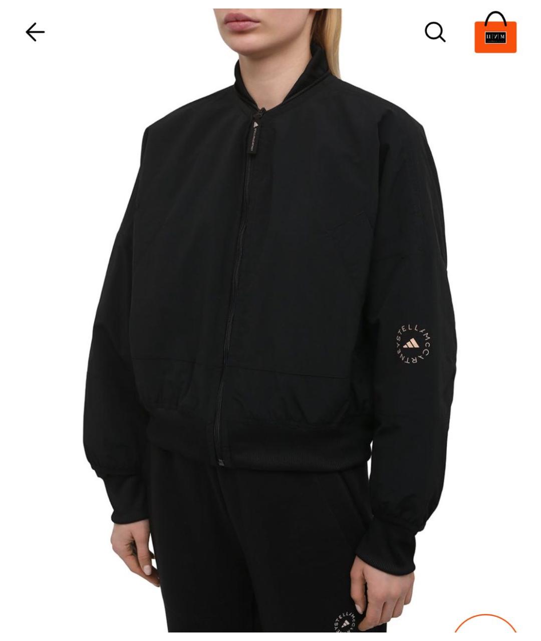 ADIDAS BY STELLA MCCARTNEY Черная куртка, фото 6