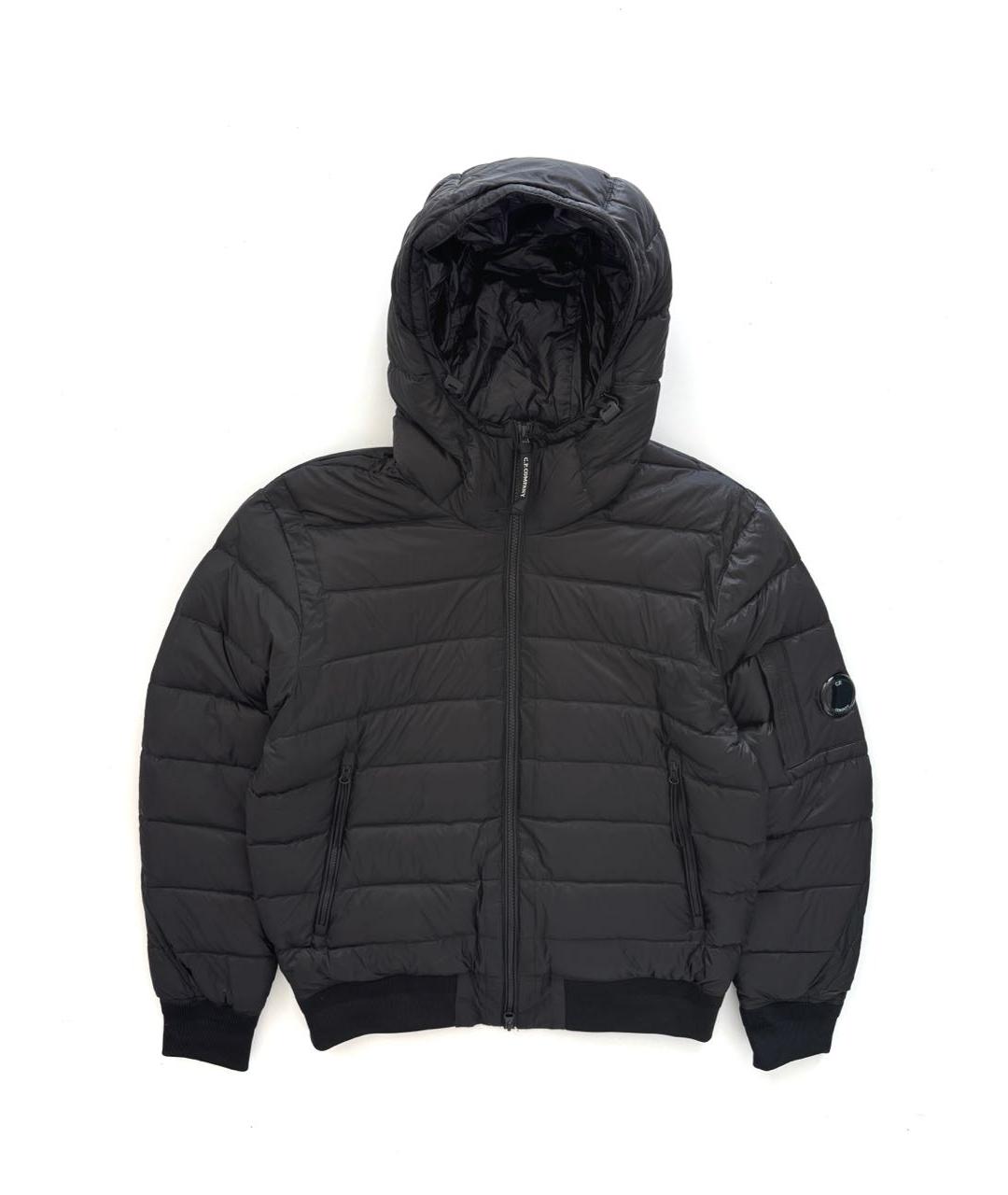 CP COMPANY Черный полиэстеровый пуховик, фото 6