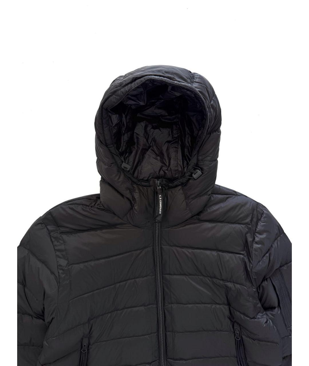 CP COMPANY Черный полиэстеровый пуховик, фото 2