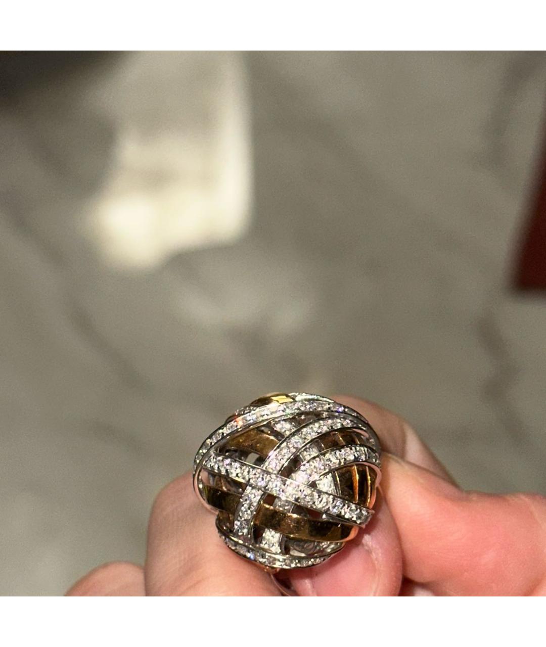 DAMIANI Серебряное кольцо из розового золота, фото 7