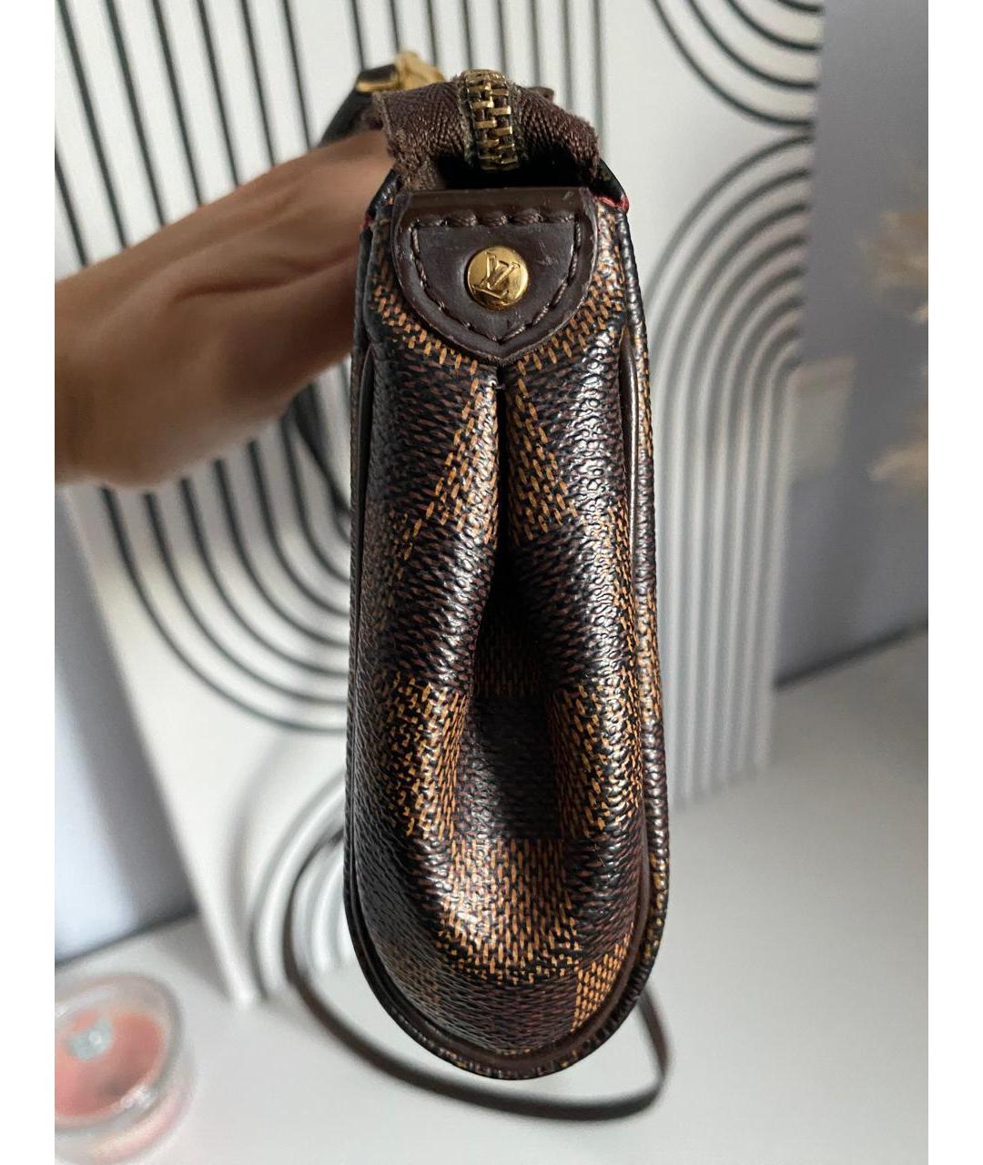 LOUIS VUITTON Коричневая сумка через плечо, фото 5