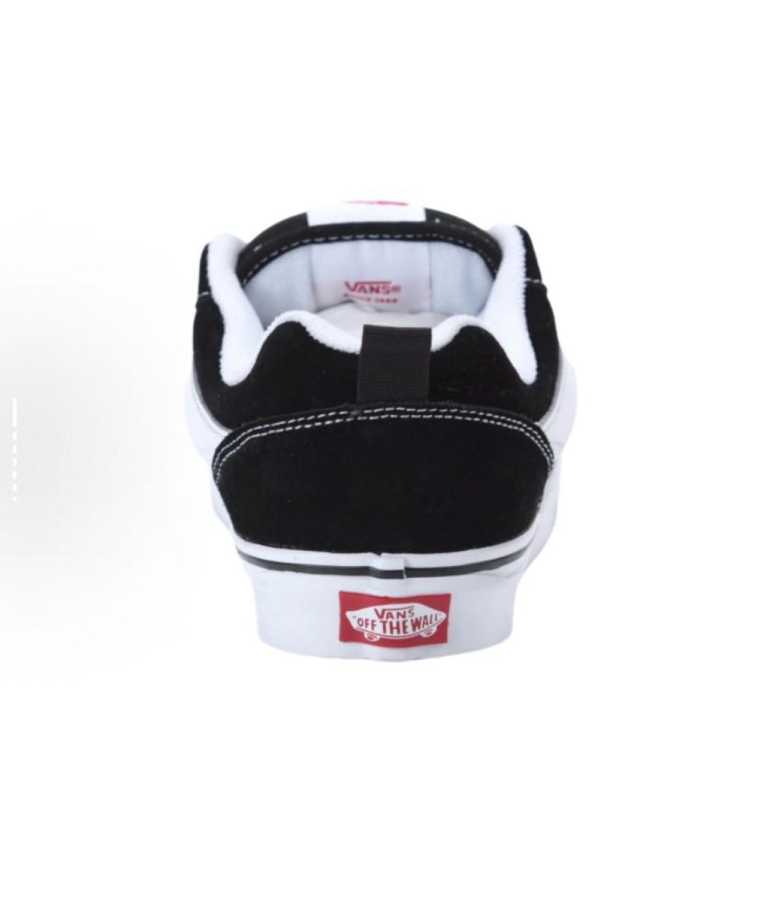 VANS Черные текстильные низкие кроссовки / кеды, фото 4