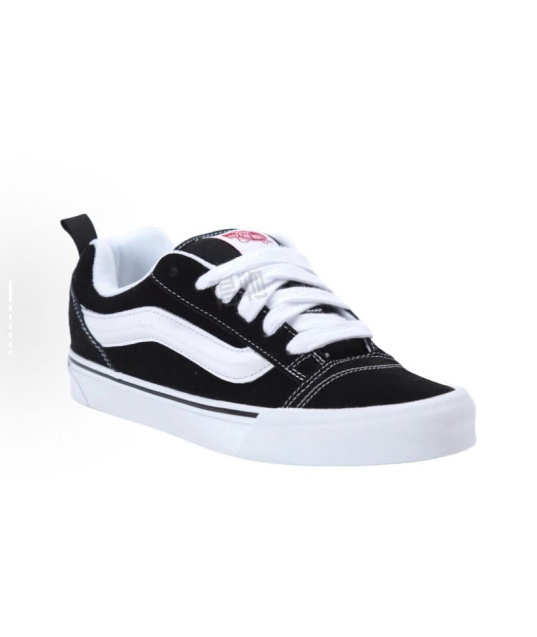 VANS Черные текстильные низкие кроссовки / кеды, фото 3