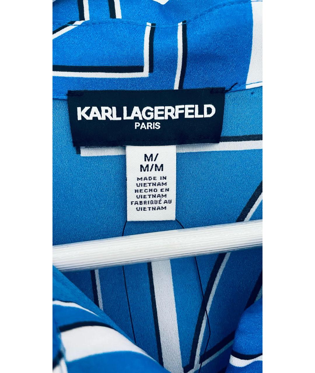 KARL LAGERFELD Полиэстеровая рубашка, фото 4