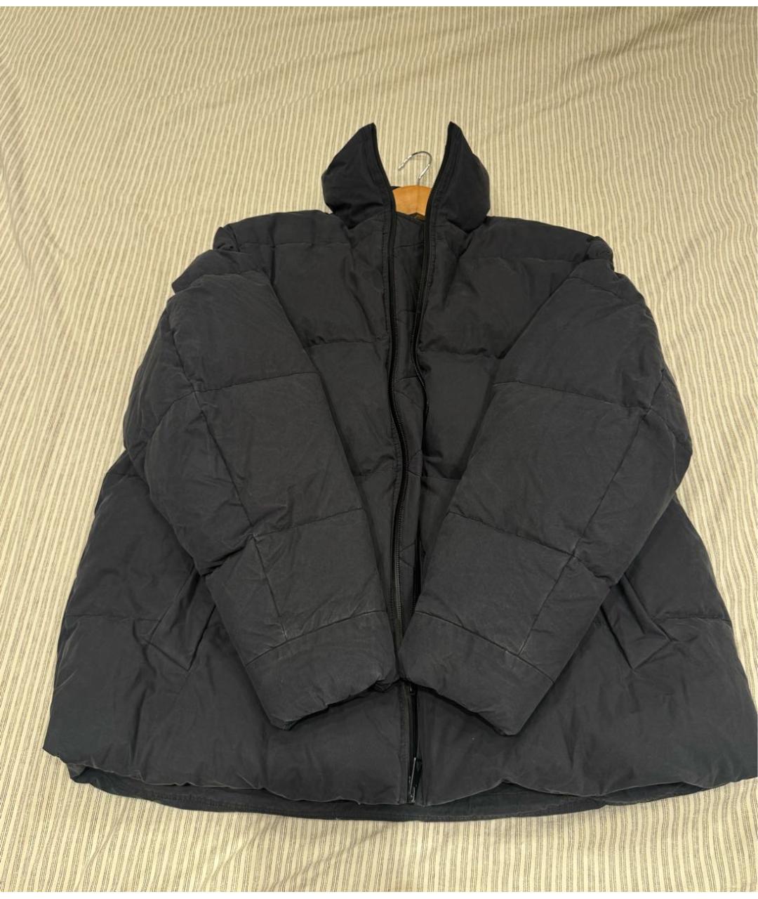 BOTTEGA VENETA Антрацитовый пуховик, фото 4