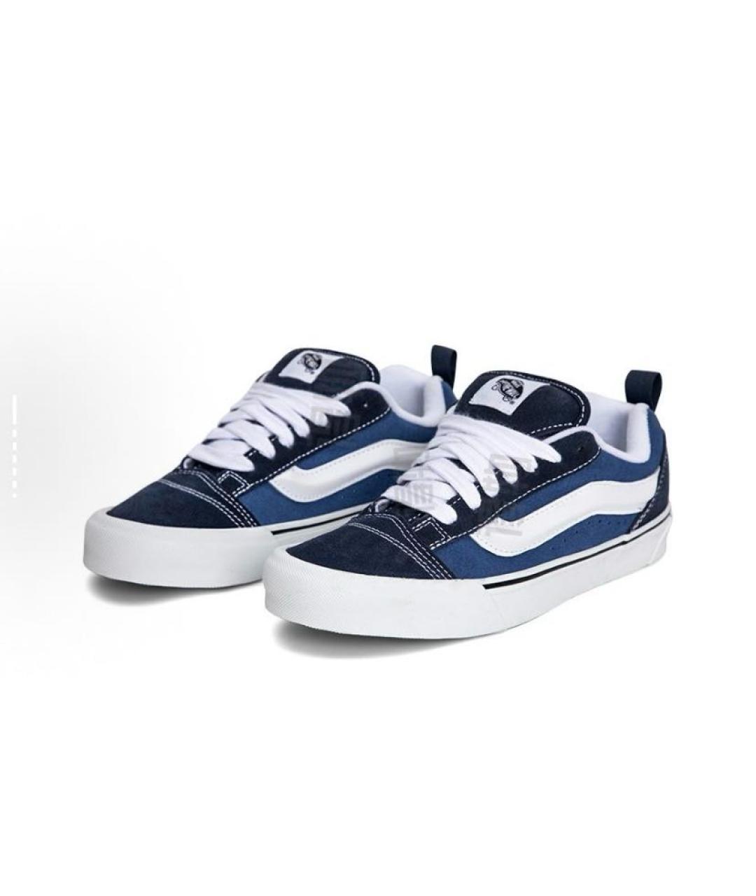 VANS Синие замшевые низкие кроссовки / кеды, фото 3