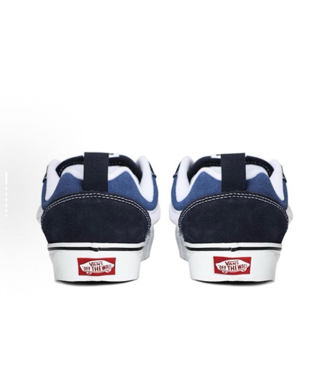 VANS Синие замшевые низкие кроссовки / кеды, фото 4