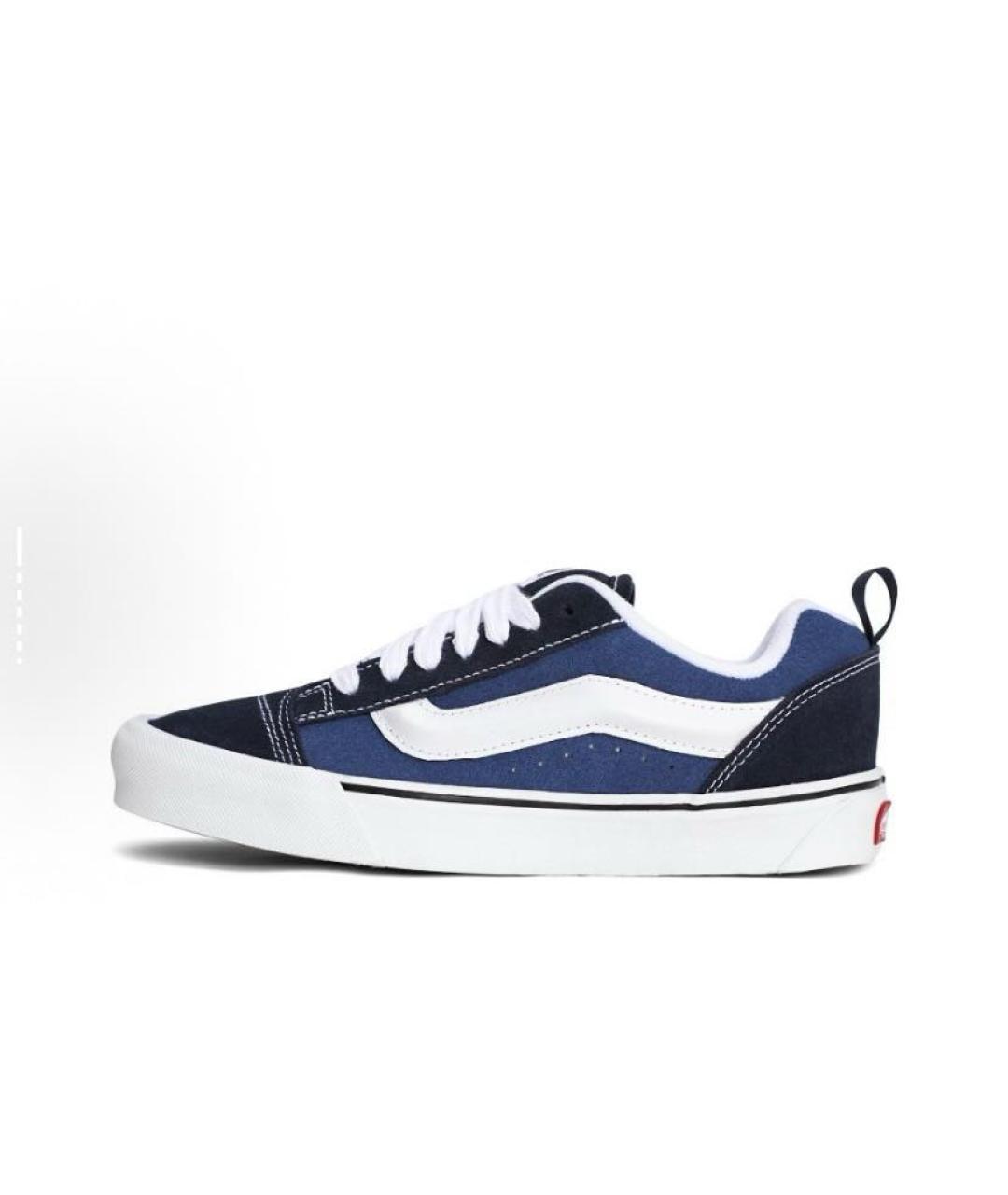 VANS Синие замшевые низкие кроссовки / кеды, фото 2