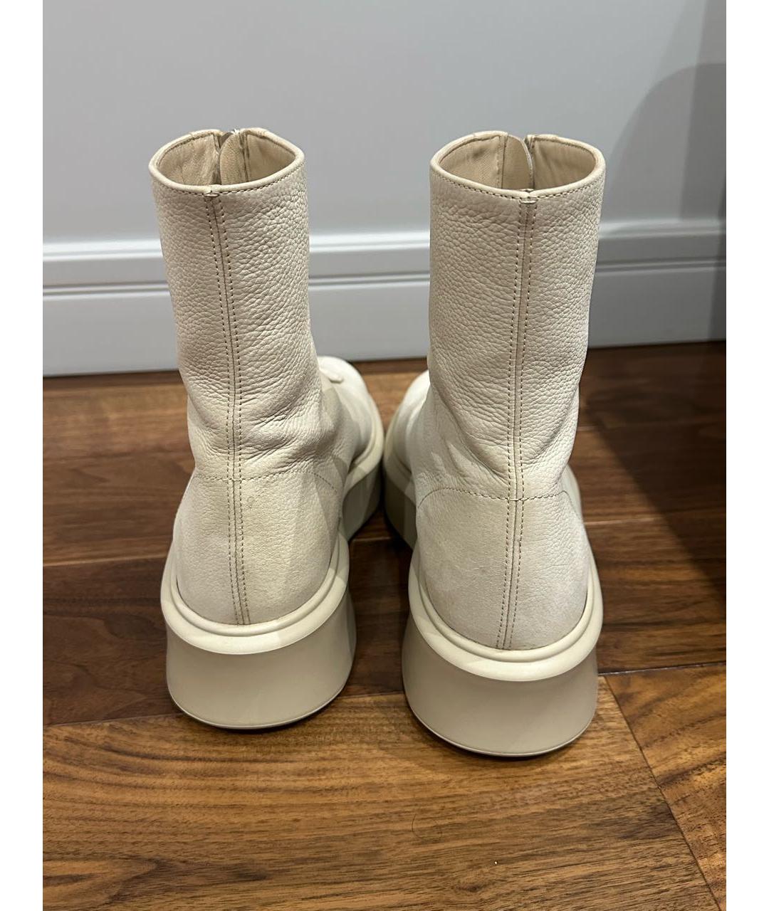 THE ROW Бежевые ботинки, фото 3