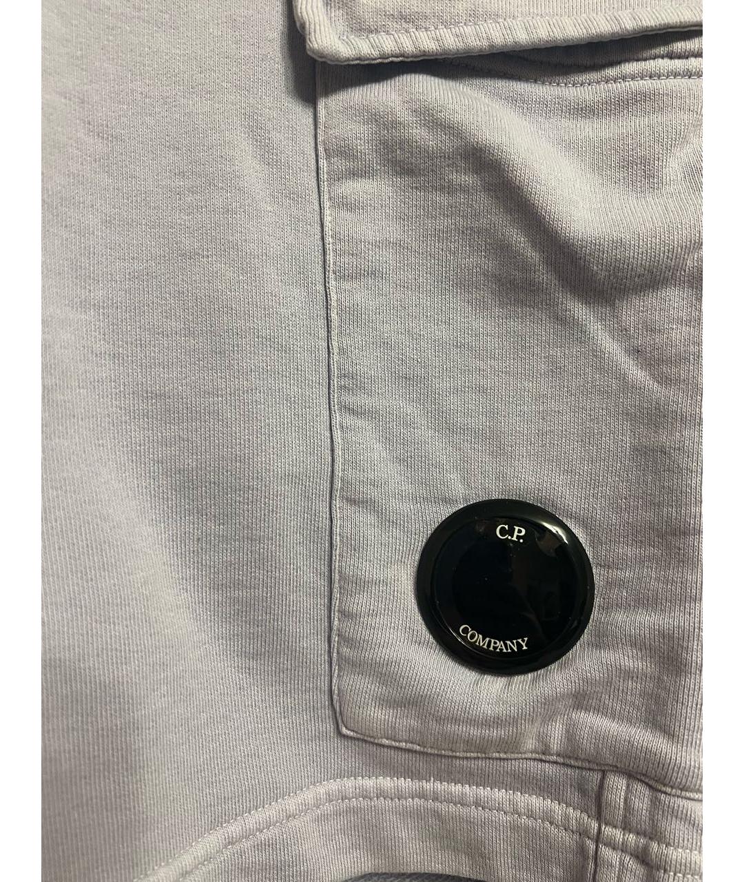 CP COMPANY Голубые хлопковые шорты, фото 3