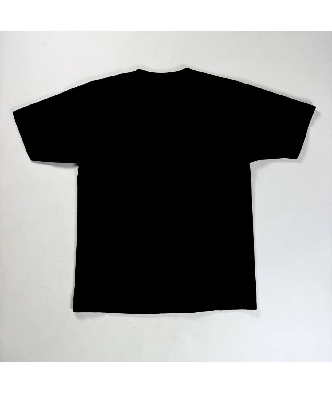 BAPE Черная хлопковая футболка, фото 3