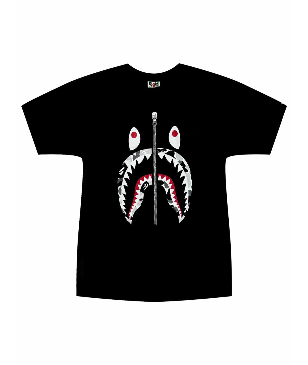 BAPE Черная хлопковая футболка, фото 1