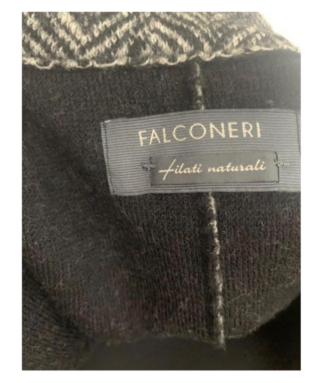 FALCONERI Серый шерстяной кардиган, фото 7