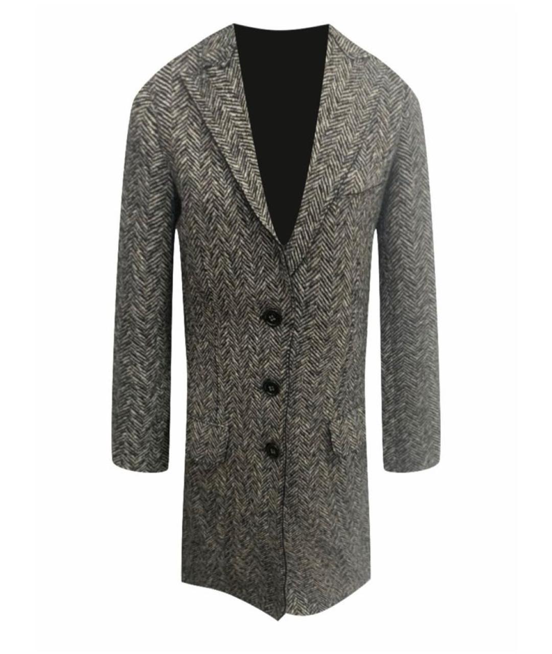 FALCONERI Серый шерстяной кардиган, фото 9