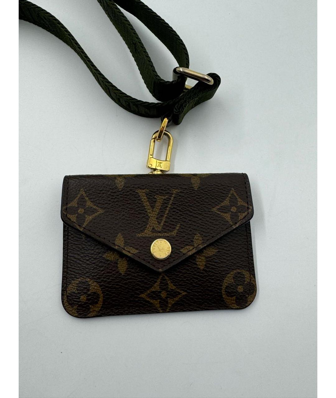 LOUIS VUITTON Коричневая сумка через плечо, фото 4