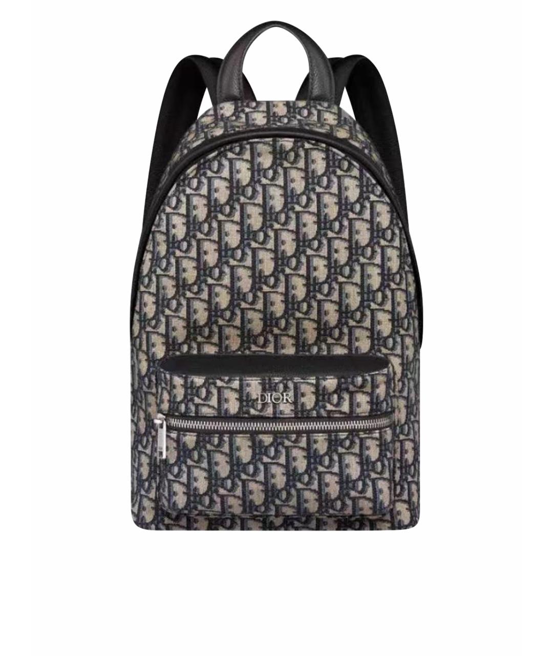 CHRISTIAN DIOR Серый рюкзак, фото 1