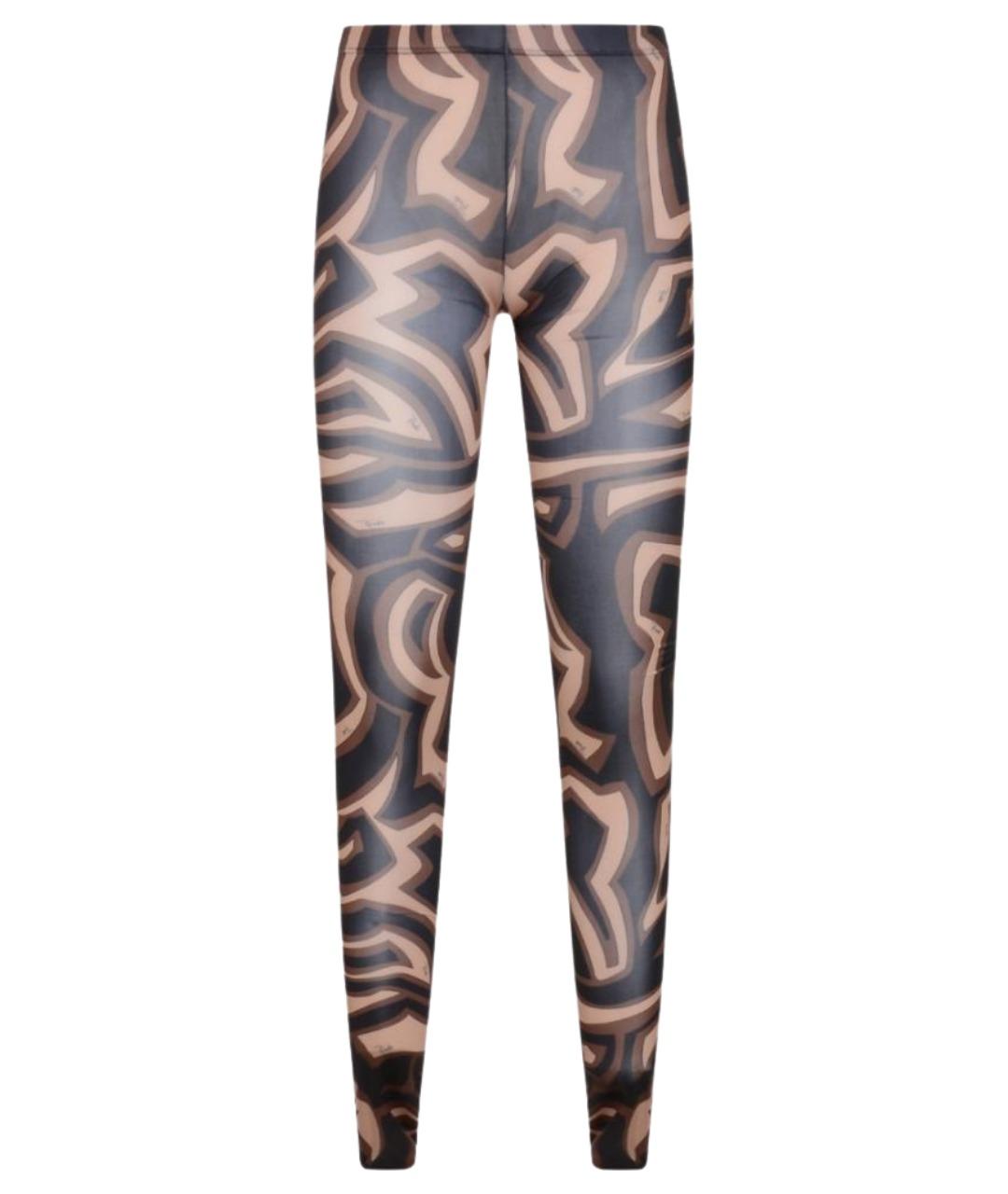 EMILIO PUCCI Черные леггинсы и велосипедки, фото 1