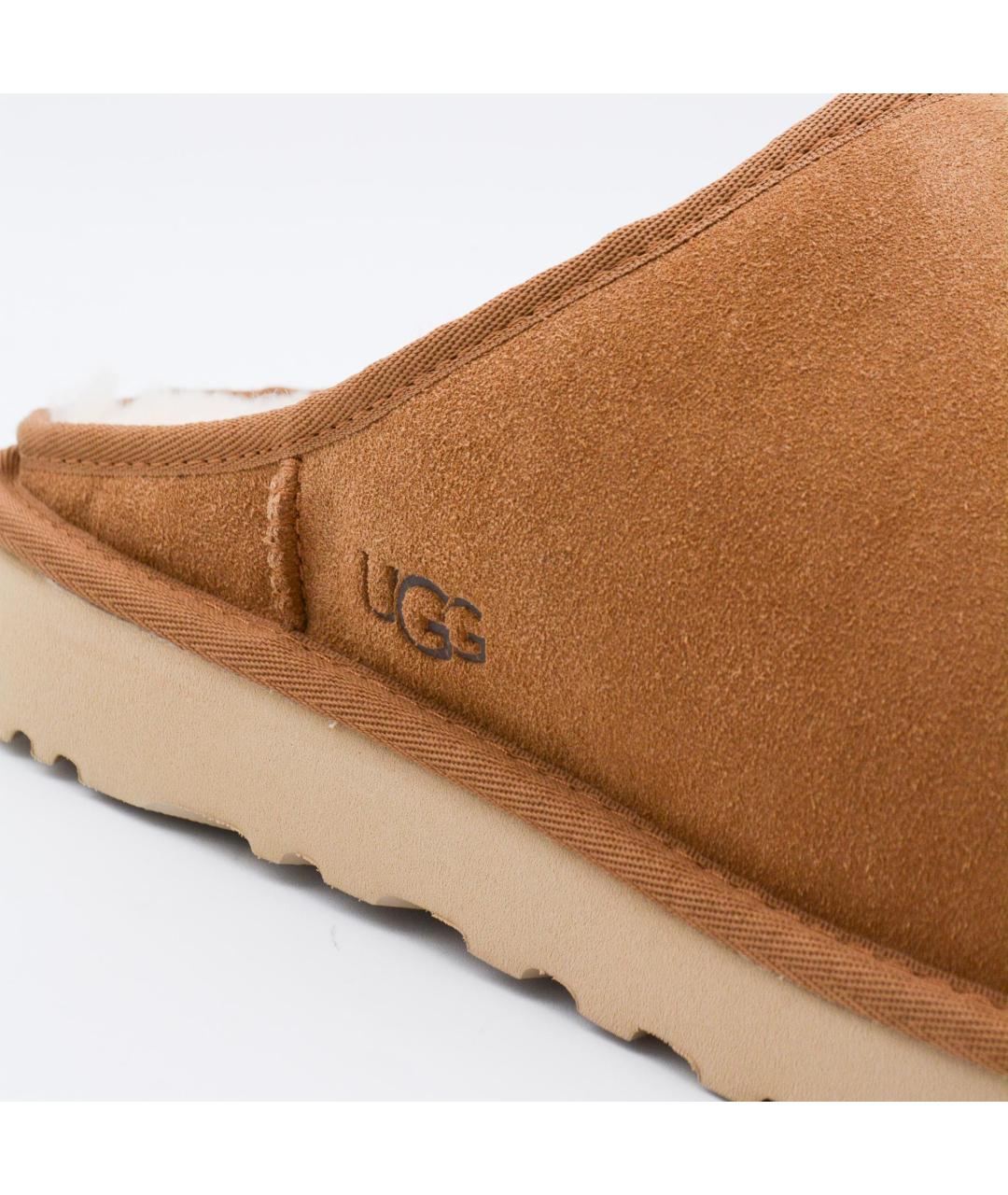 UGG AUSTRALIA Бежевые нубуковые низкие ботинки, фото 3