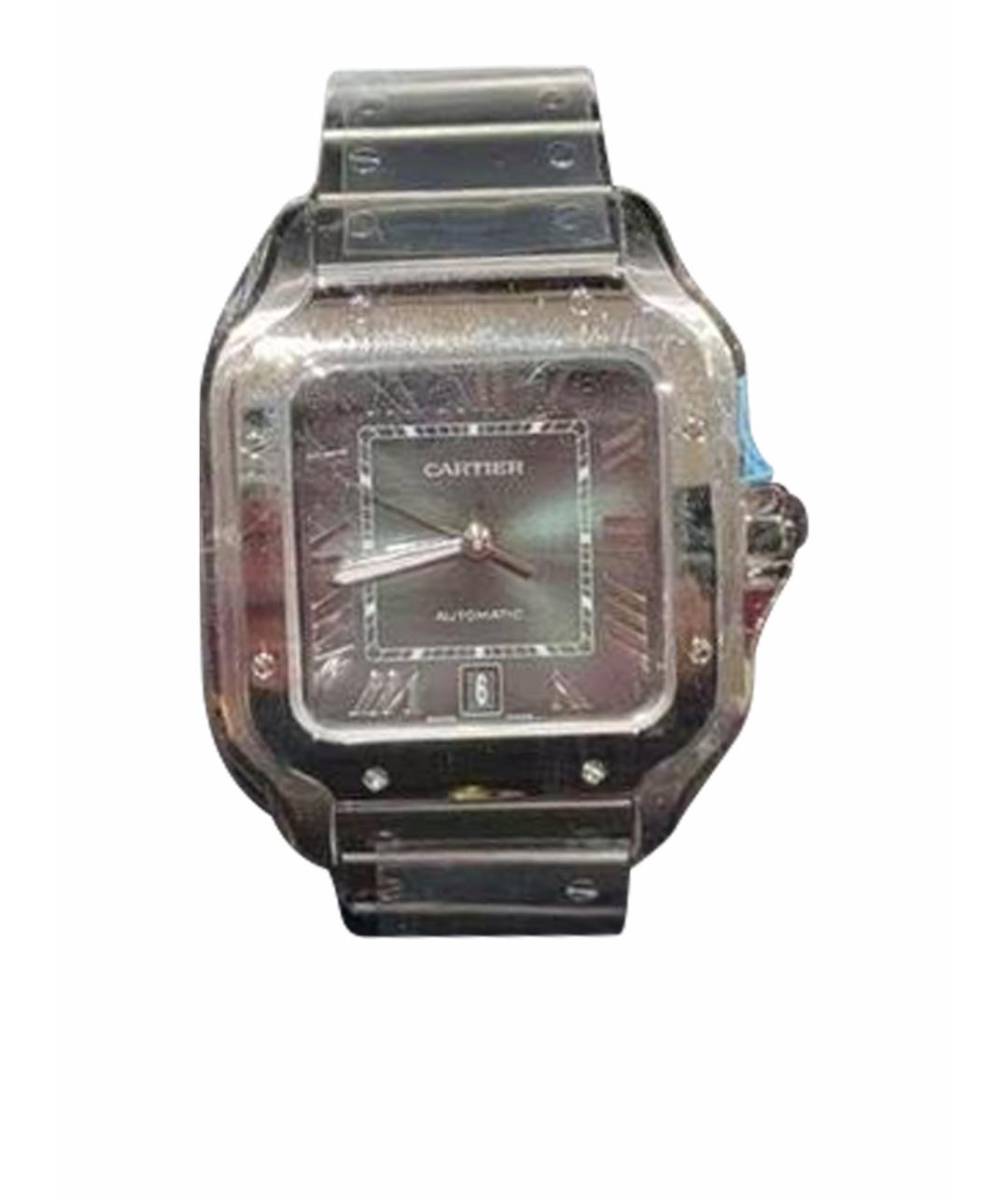 CARTIER Серебряные часы, фото 1