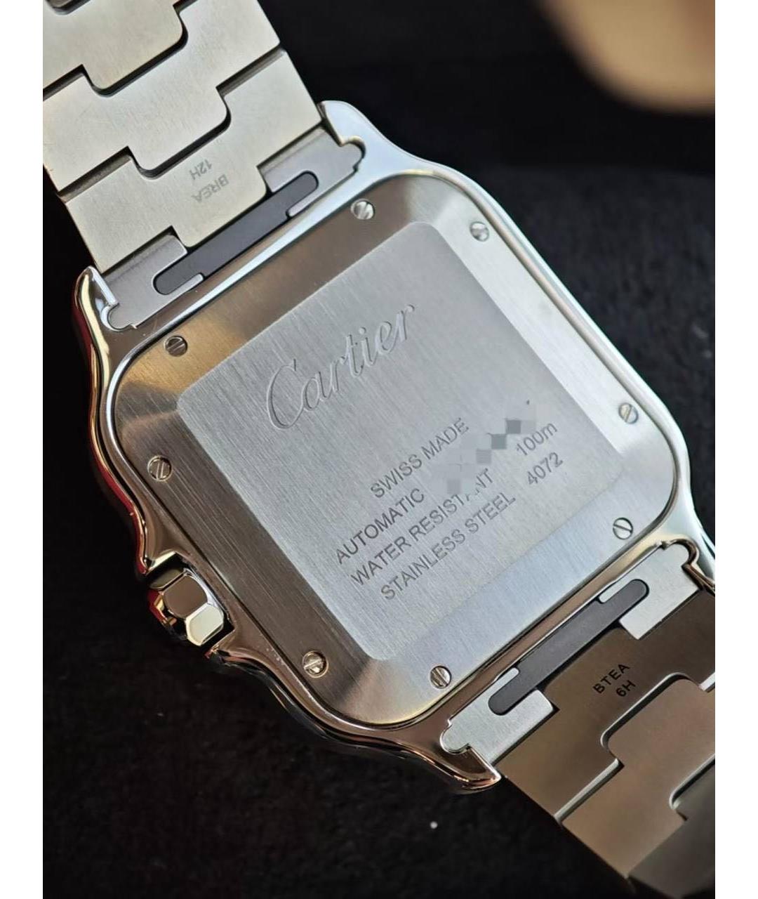 CARTIER Серебряные часы, фото 4