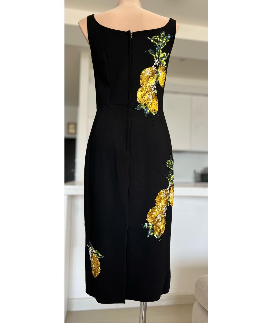 DOLCE&GABBANA Черное коктейльное платье, фото 2