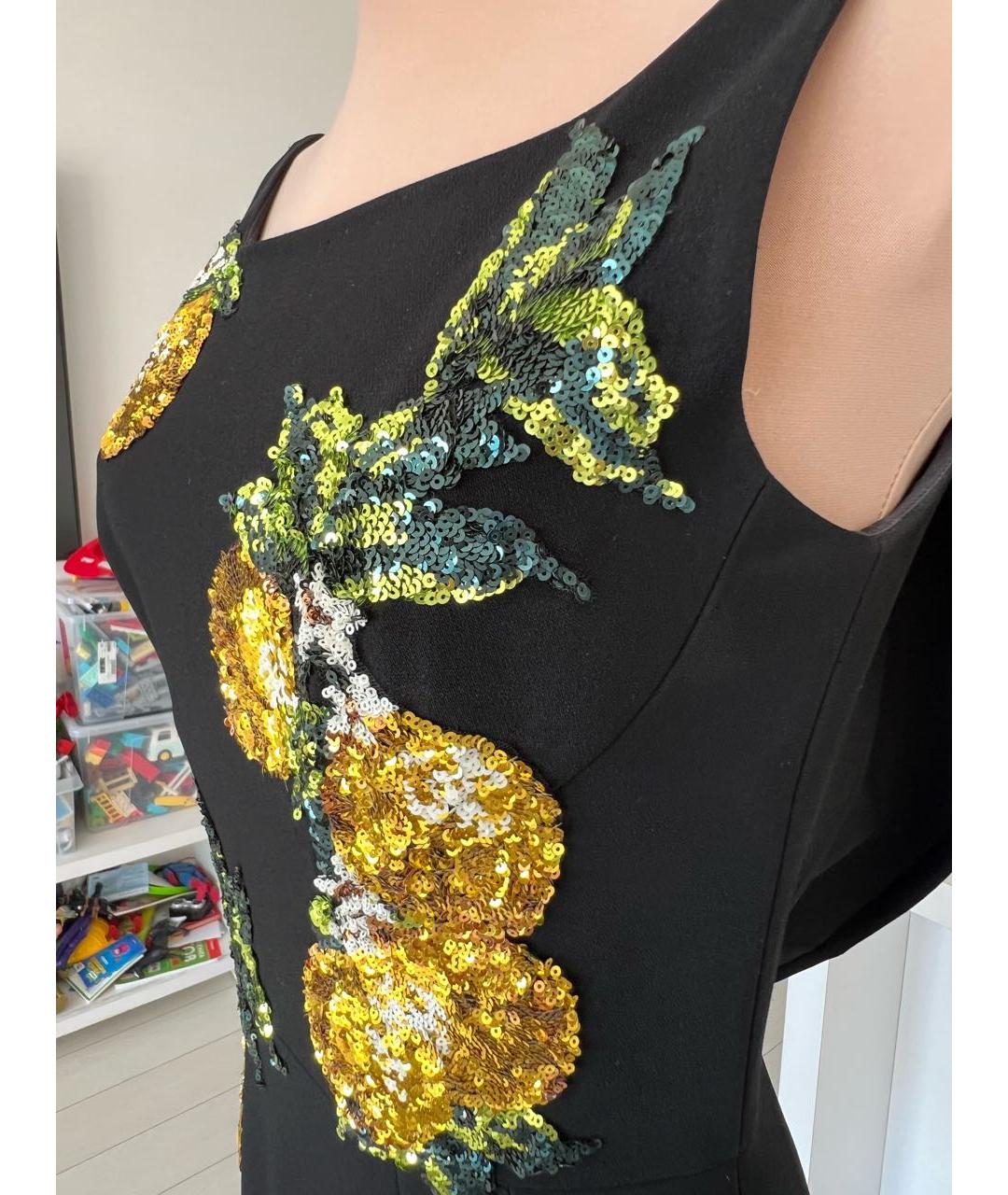DOLCE&GABBANA Черное коктейльное платье, фото 4