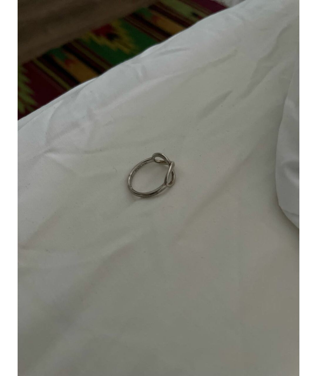 TIFFANY&CO Серебряное серебряное кольцо, фото 3