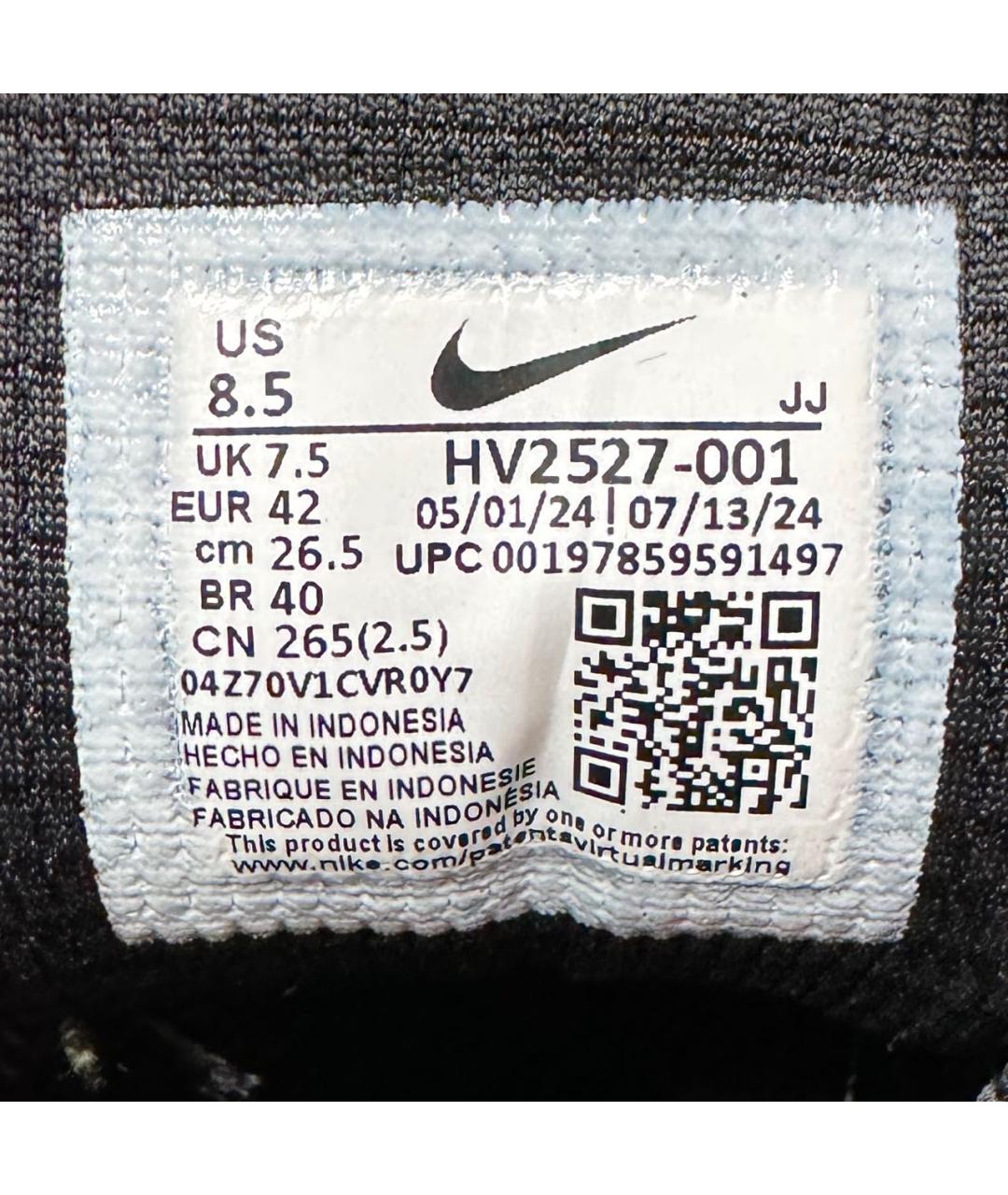 NIKE Черные низкие кроссовки / кеды, фото 8