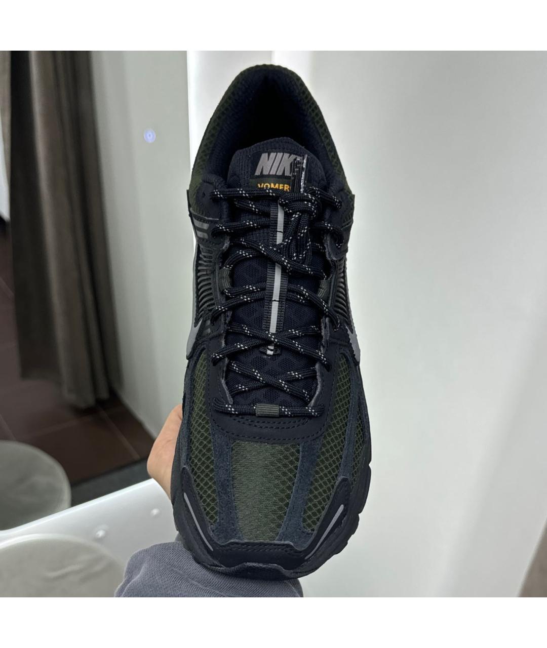 NIKE Черные низкие кроссовки / кеды, фото 4