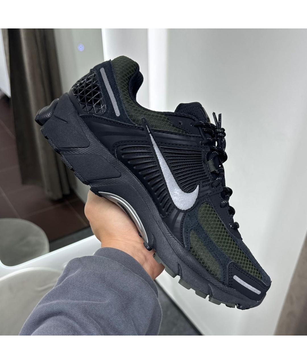 NIKE Черные низкие кроссовки / кеды, фото 5