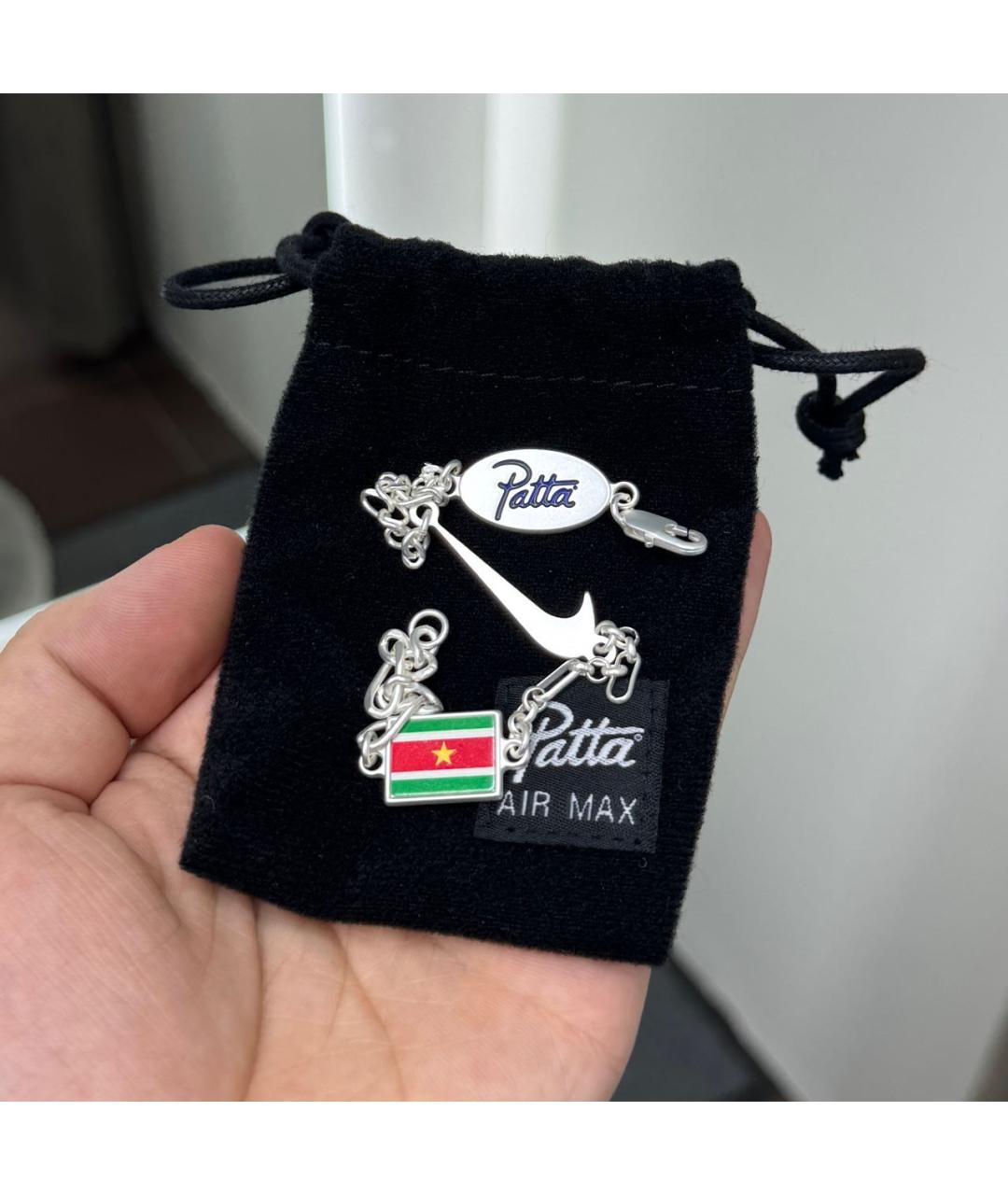 NIKE Бордовые кожаные низкие кроссовки / кеды, фото 7
